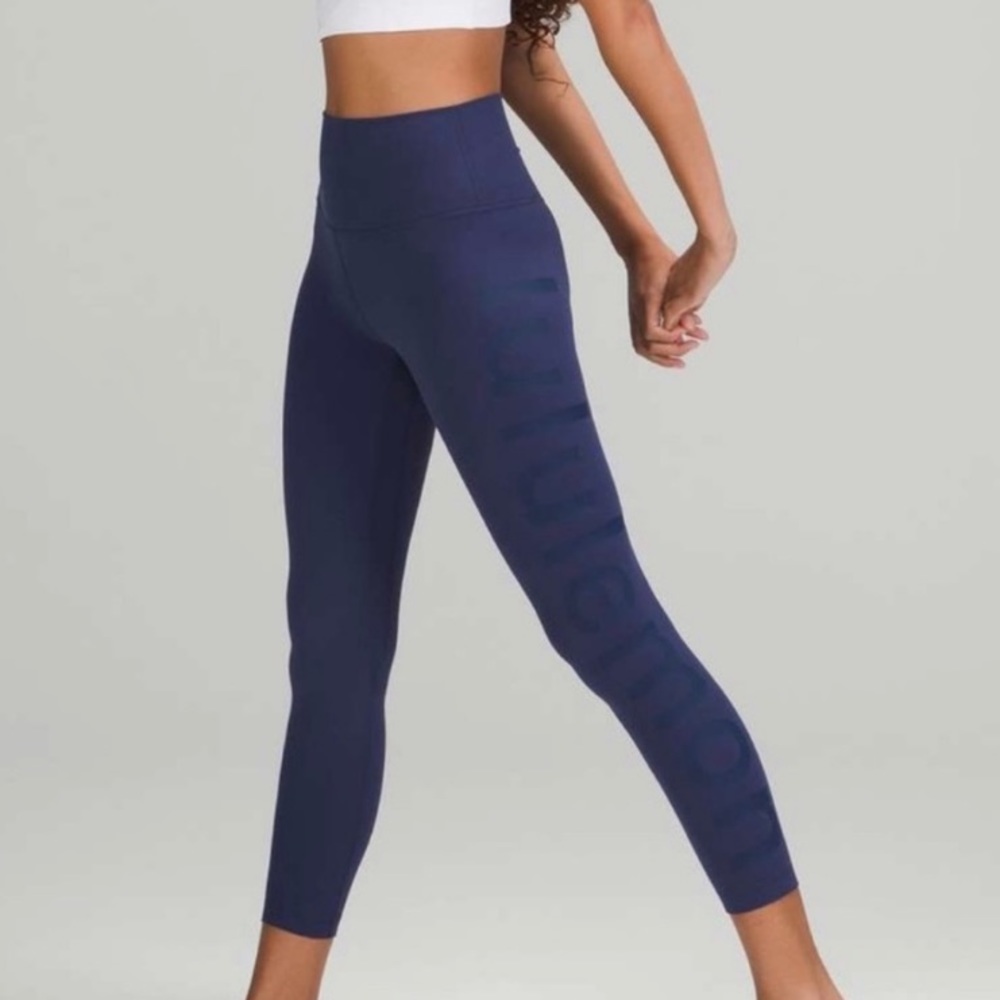 Lululemon Align 25” High Rise Graphic- Night Sea